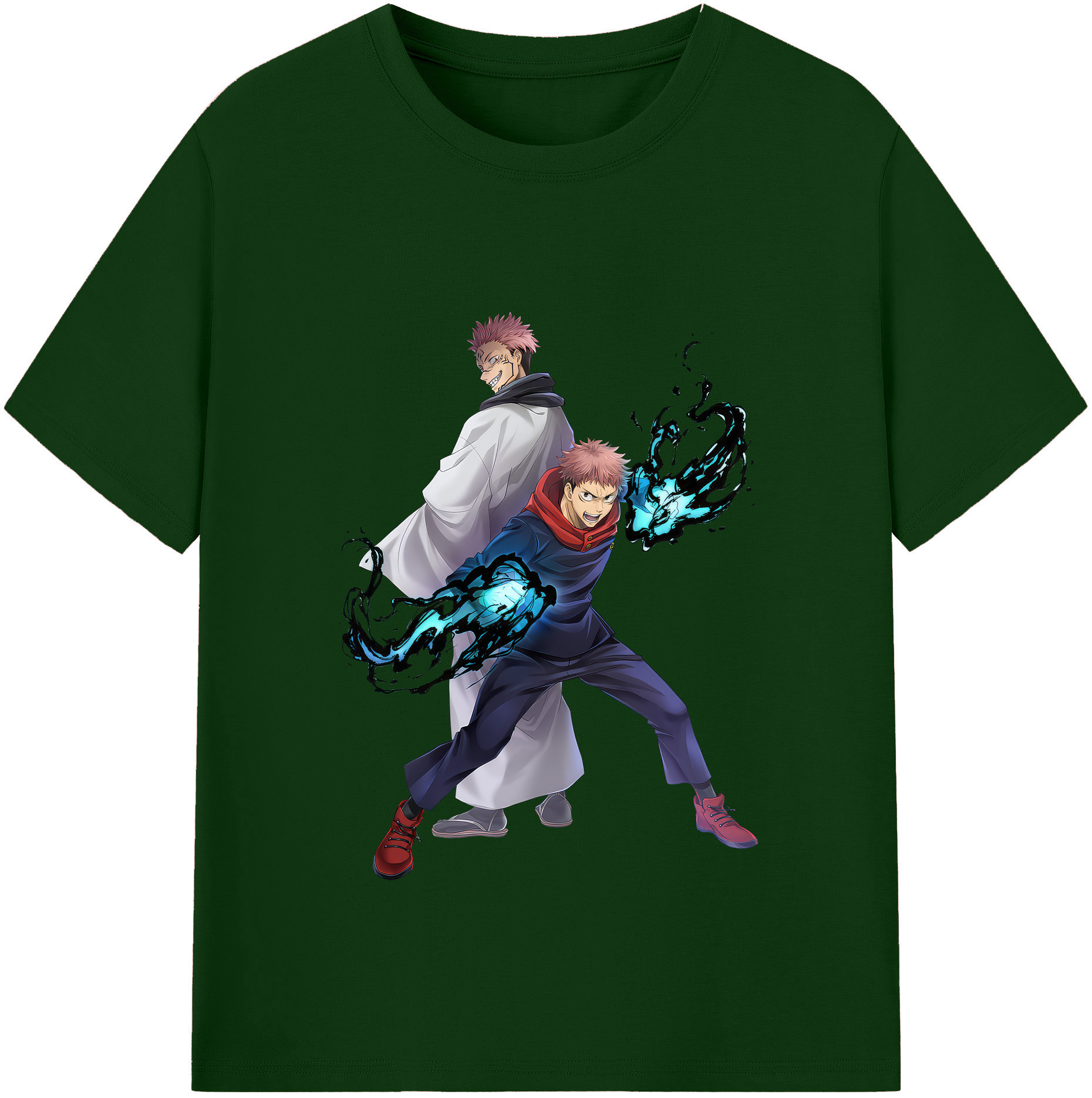 （画像用） 呪術廻戦 Jujutsu Kaisen 綿100％半袖Tシャツ（フロントプリント）